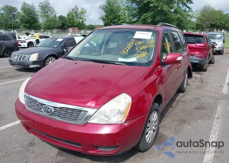 2011 Kia Sedona Lx from USA, damaged, VIN KNDMG4C72B6364319